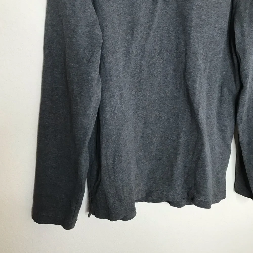 Men’s j crew‎ grey half zip sweater